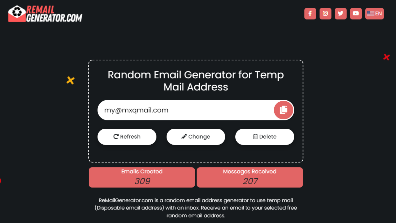 Random Email Generator Email Address Generator With Inbox